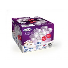 8OZ Satco Containers (1x250pcs)